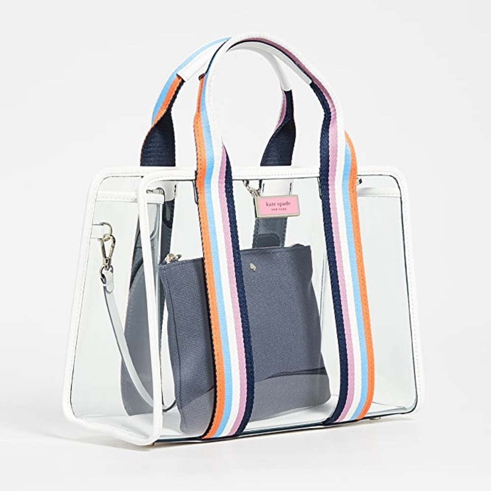 see through kate spade bag
